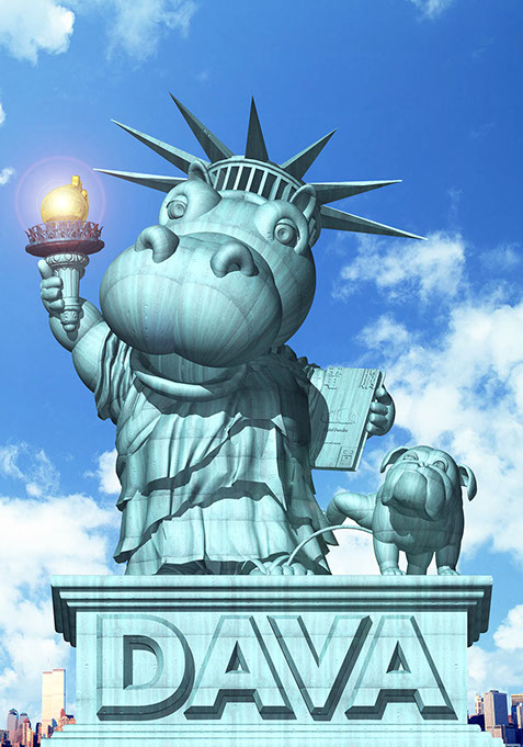 3DCG Illustration Strata DAVAKAN Character ダバカン CGイラスト キャラクター