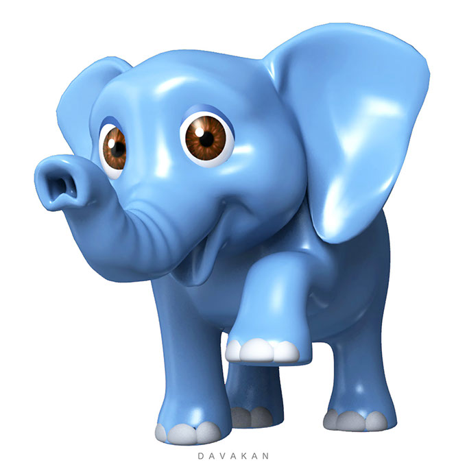 3DCG Illustration Strata DAVAKAN Character ダバカン CGイラスト キャラクター