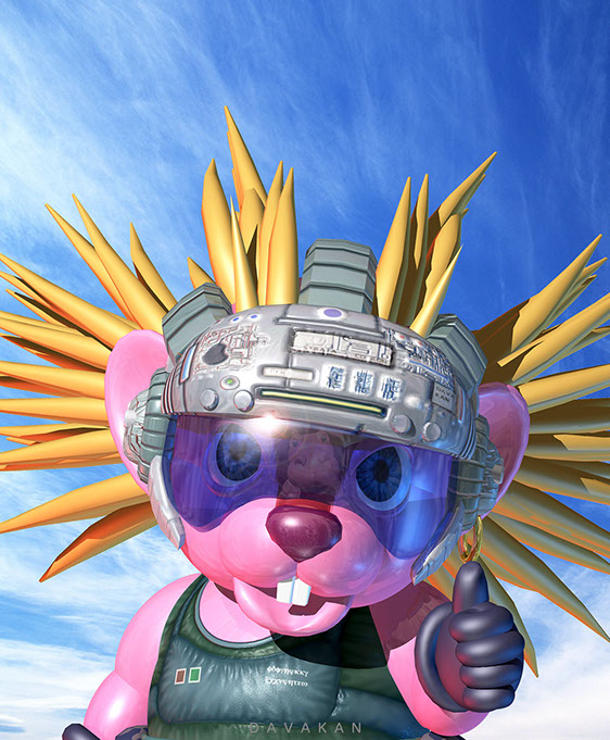 3DCG Illustration Strata DAVAKAN Character ダバカン CGイラスト キャラクター