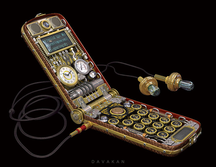 3DCG Illustration Strata DAVAKAN Steampunk ダバカン CGイラスト スチームパンク