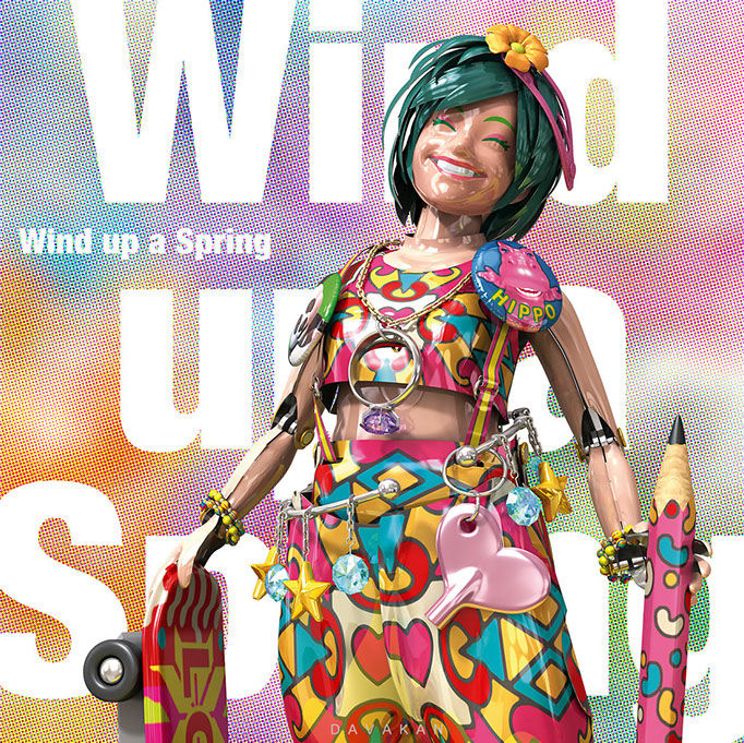 3DCG Illustration Strata DAVAKAN  ダバカン CGイラスト Tin Toy ブリキのおもちゃ