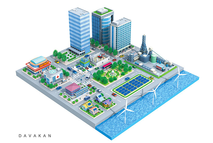 #3DCG Illustration #Strata Design 3D CX #DAVAKAN #ダバカン #CGイラスト