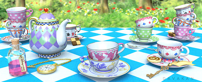 3DCG Illustration Strata DAVAKAN ダバカン CGイラスト